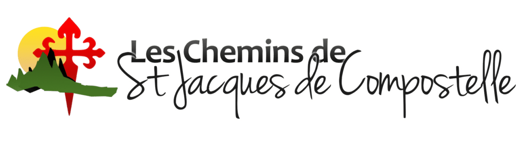 logo les chemins de st jacques de compostelle